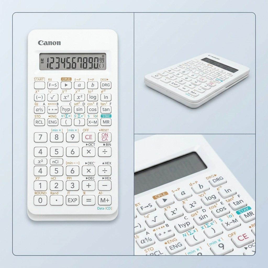 Canon Scientific Calculators F-605g, – 10+2 Digits Di