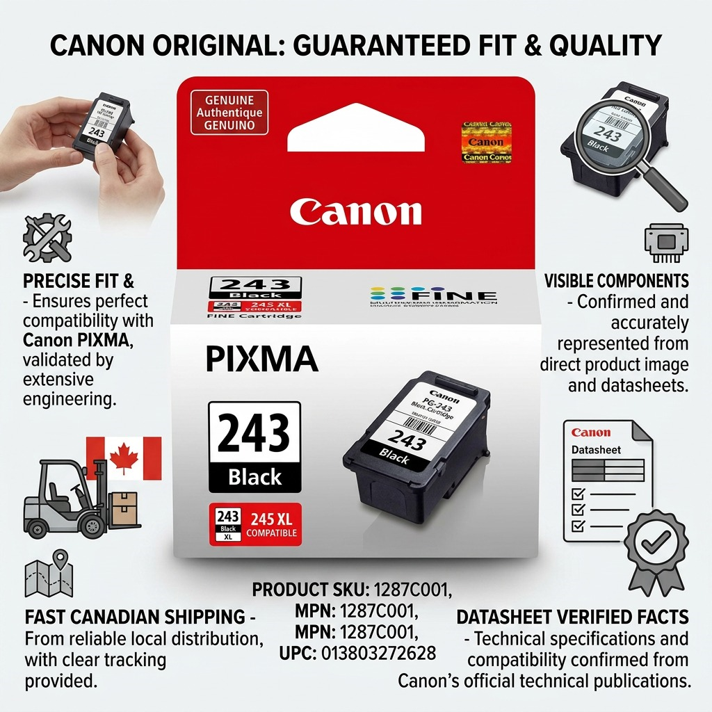 Canon PG-243 – Black Ink Cartridge