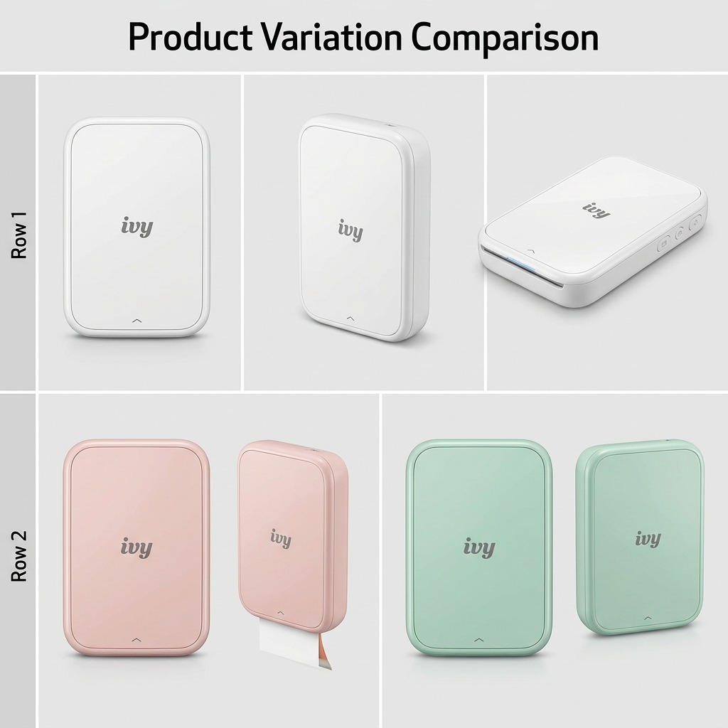 Canon IVY 2 Mini Photo Printer – Pure White