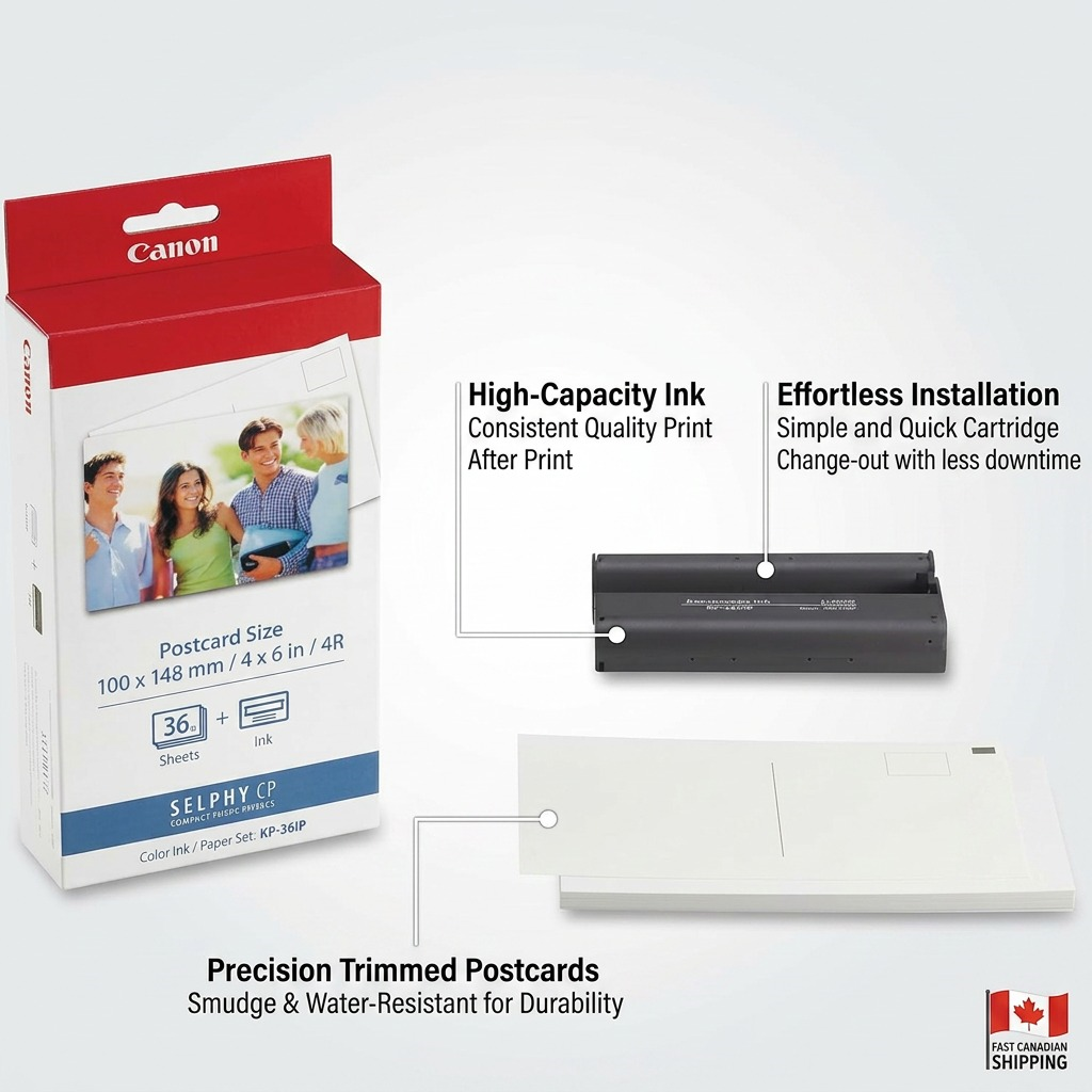 Canon Ink & Paper Set KP-36IP – (4x6)