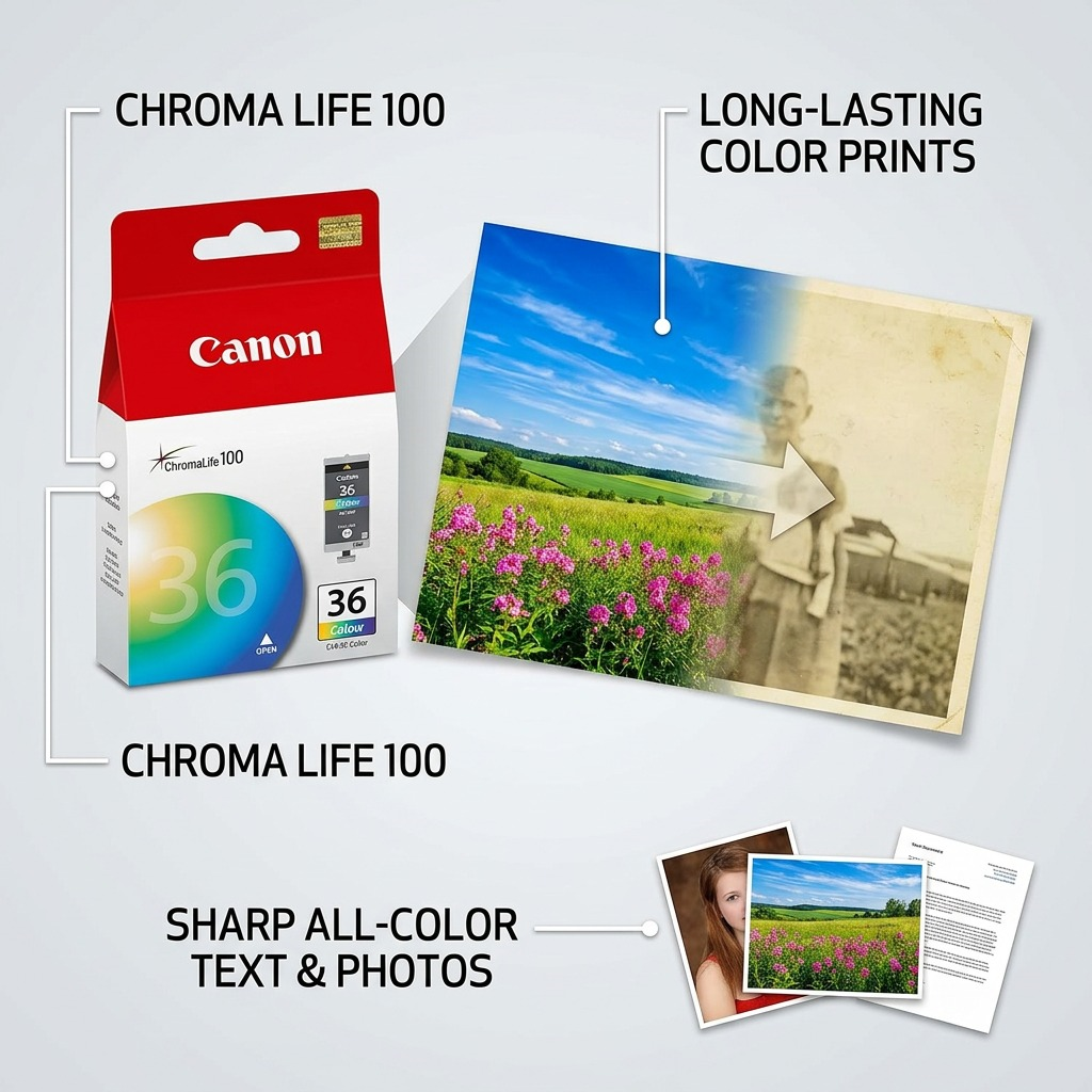 Canon CLI-36 – Colour