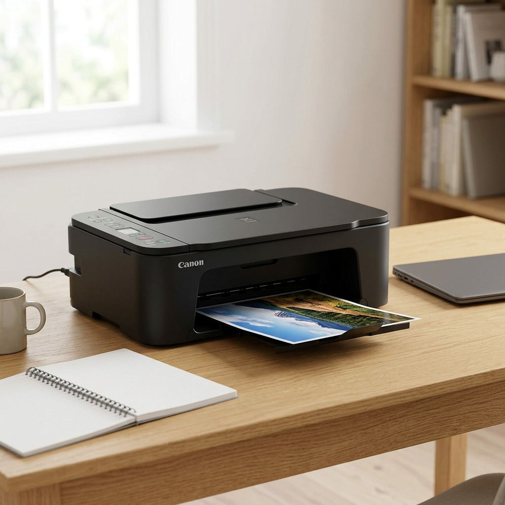 Canon 6671C003 – PIXMA TS3720 Wireless All-in-One Inkjet Printer for Home and Student – Black