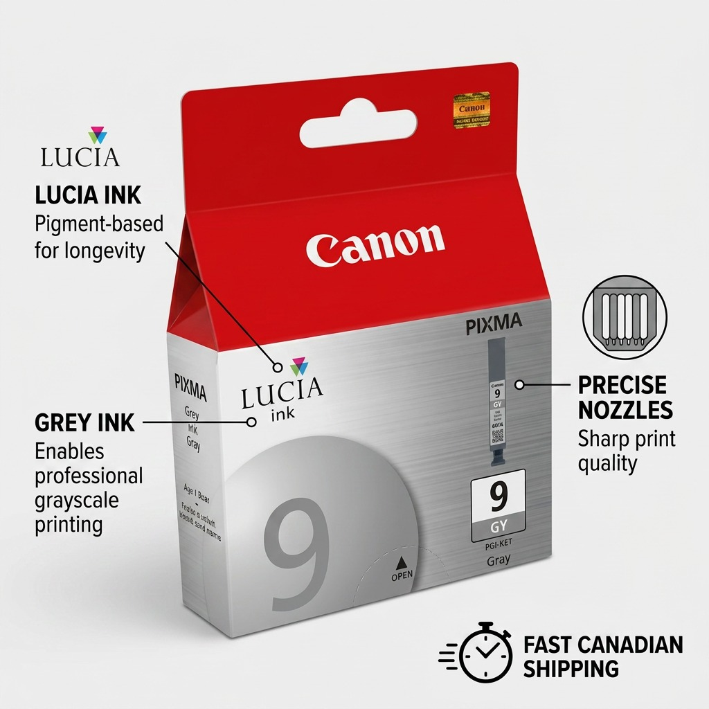 Canon PGI-9 – Gray Tank