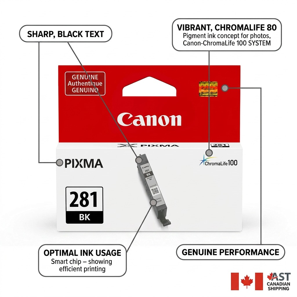 Canon CLI-281 – Black