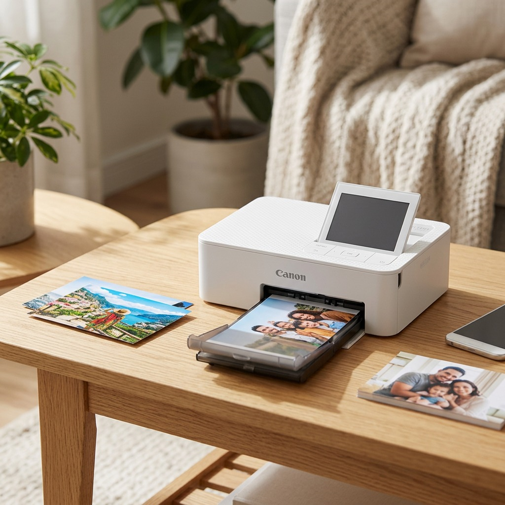 Canon SELPHY CP1500 – Compact Photo Printer (White)