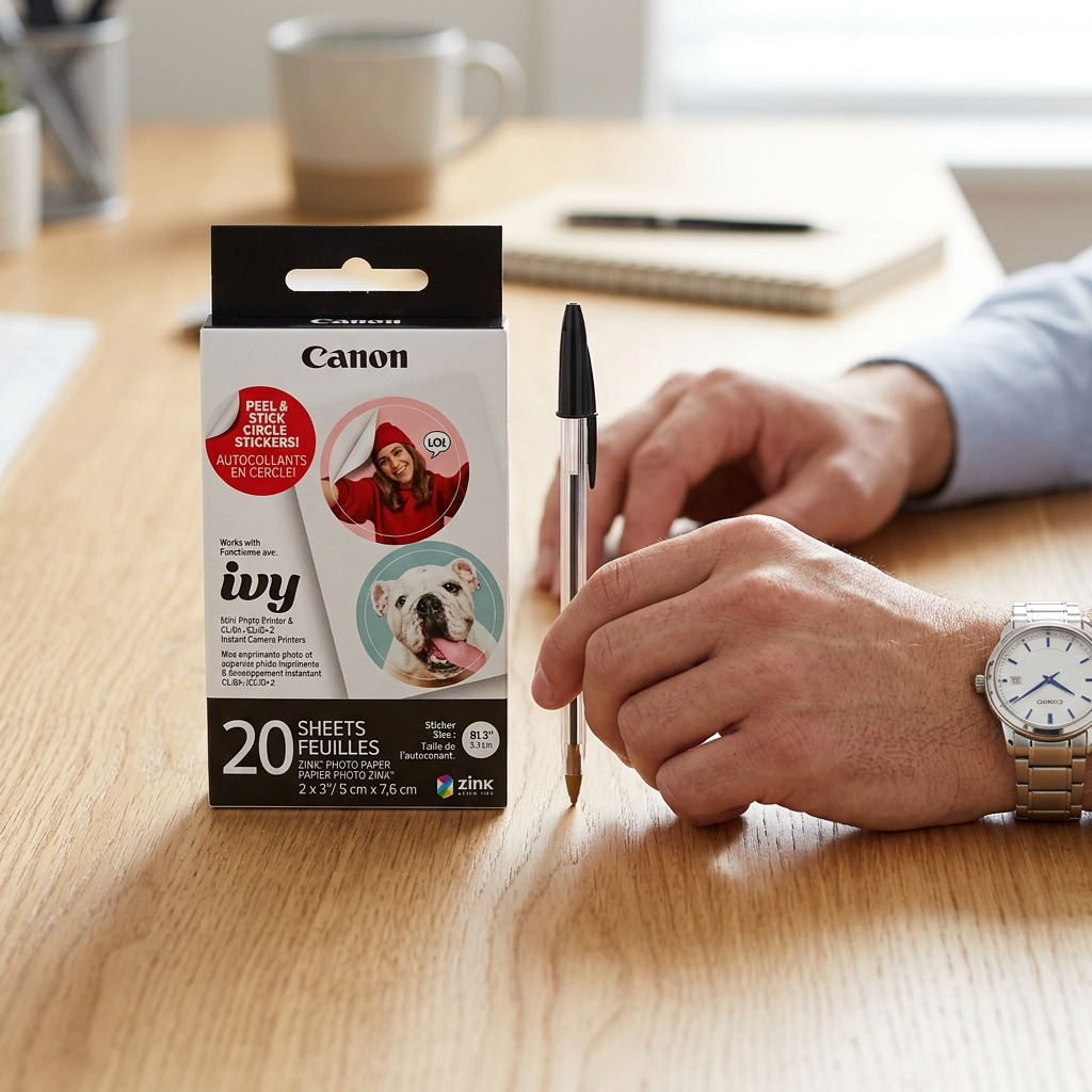Canon Ivy ZINK – Pre-Cut Circle Sticker Pack