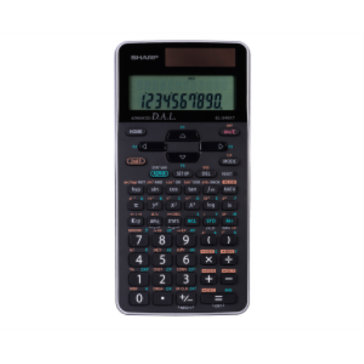Sharp EL-546XTSL Scientific Calculator - 470 Functions and Direct Algebraic Logic