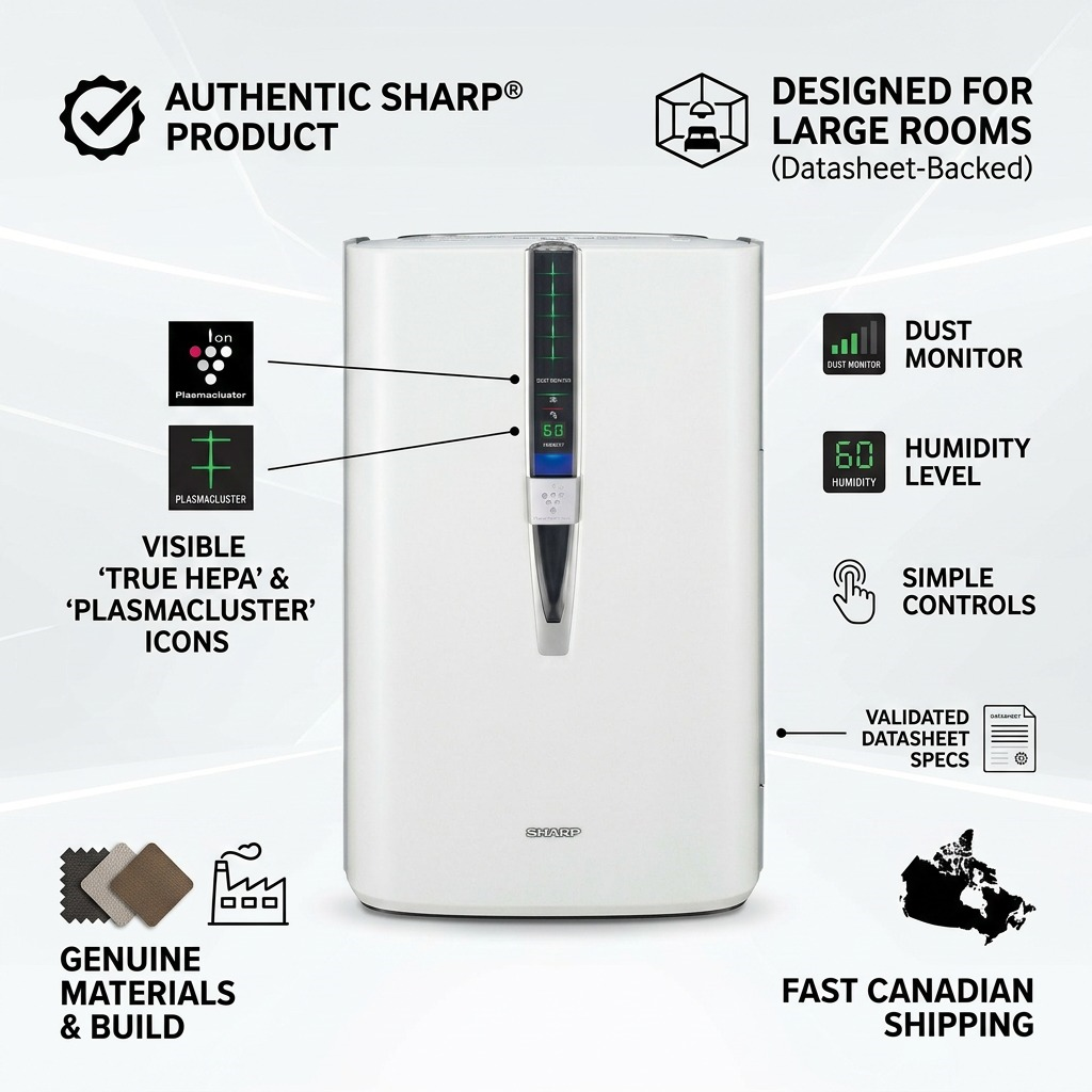 Sharp KC860U – Air Purifier & Humidifier