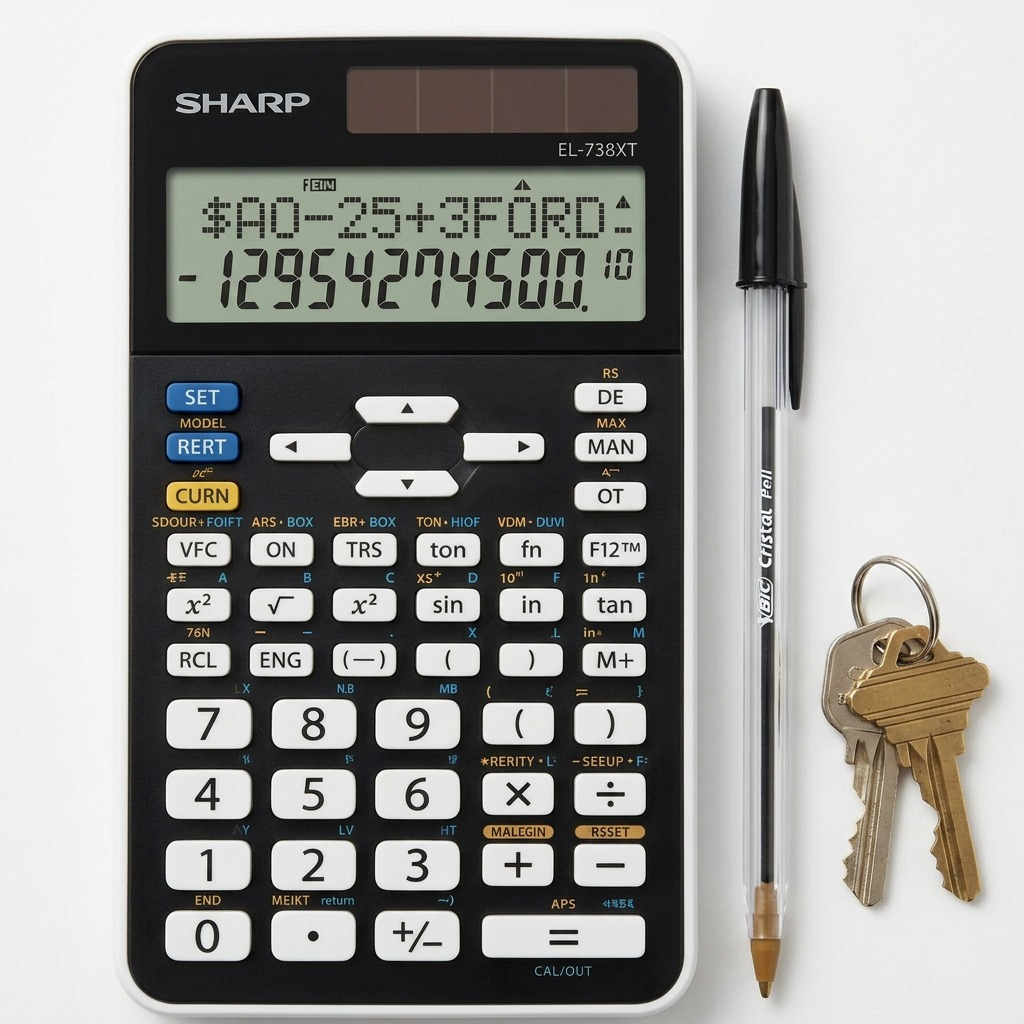 Sharp EL-738XT – Financial Calculator