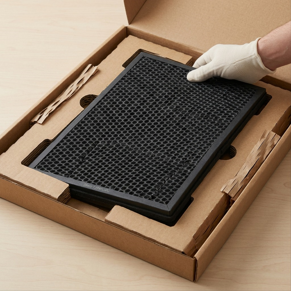 Sharp FZF60DFU Activated Carbon Deodorizing Replacement Filter - Washable Long - Life Design for FP-F60UW