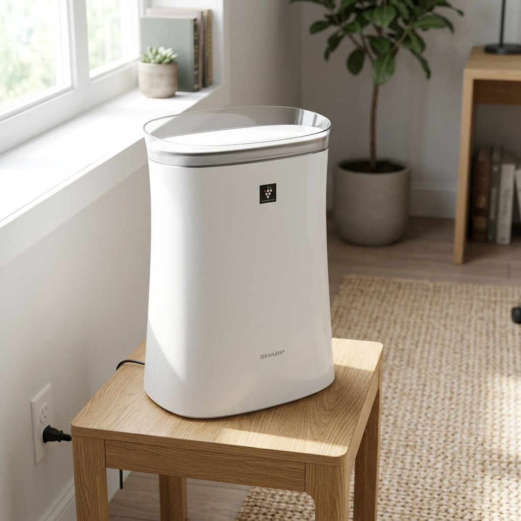 Sharp FPK50UW Plasmacluster Ion Air Purifier - True HEPA 259 sq. ft.