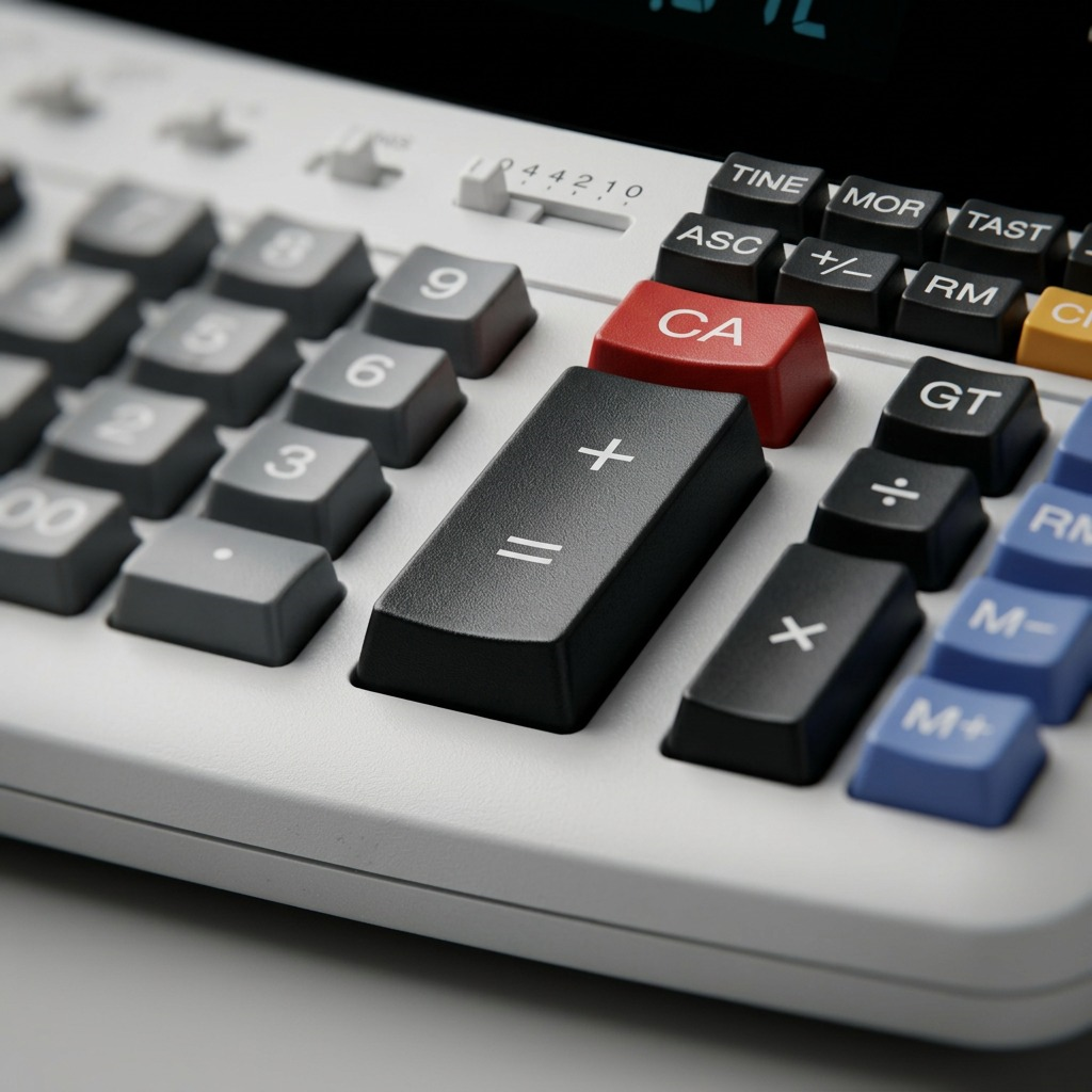 Sharp EL-2615PIII Fluorescent 12-Digit 2-Color Printing Calculator