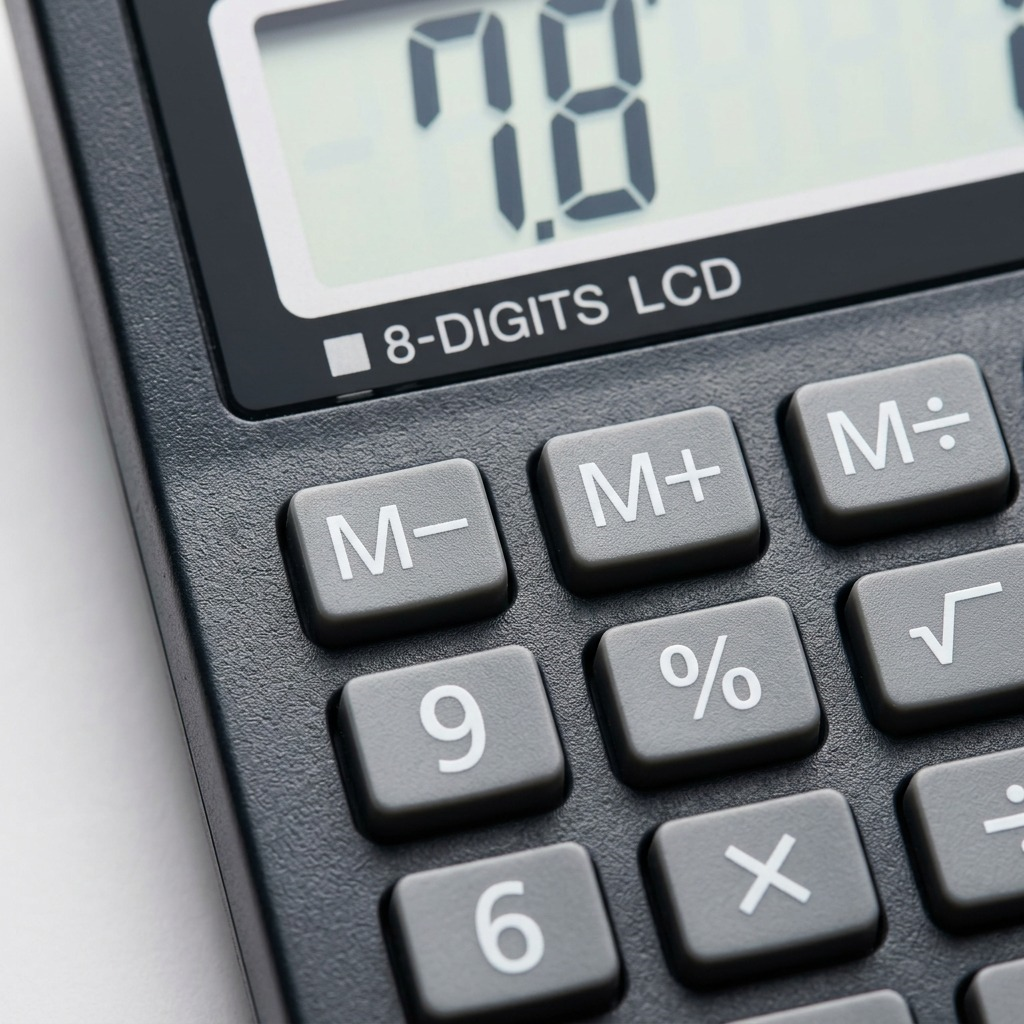 Sharp EL-760RMT Twin Power XL 8-Digit Professional Desktop Calculator - Battery & Solar Powered