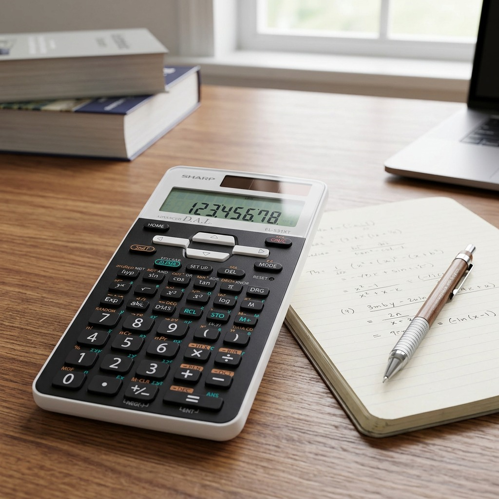 Sharp EL-531XTWH – Scientific Calculator
