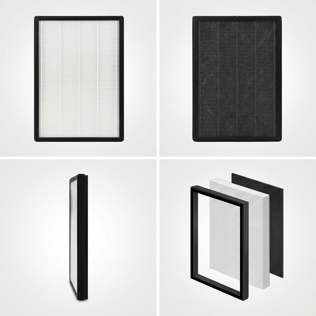 Sharp FZ-F50HFU True HEPA 2-in-1 Replacement Filter - High - Efficiency Deodorizing for FP-F50UW Purifiers