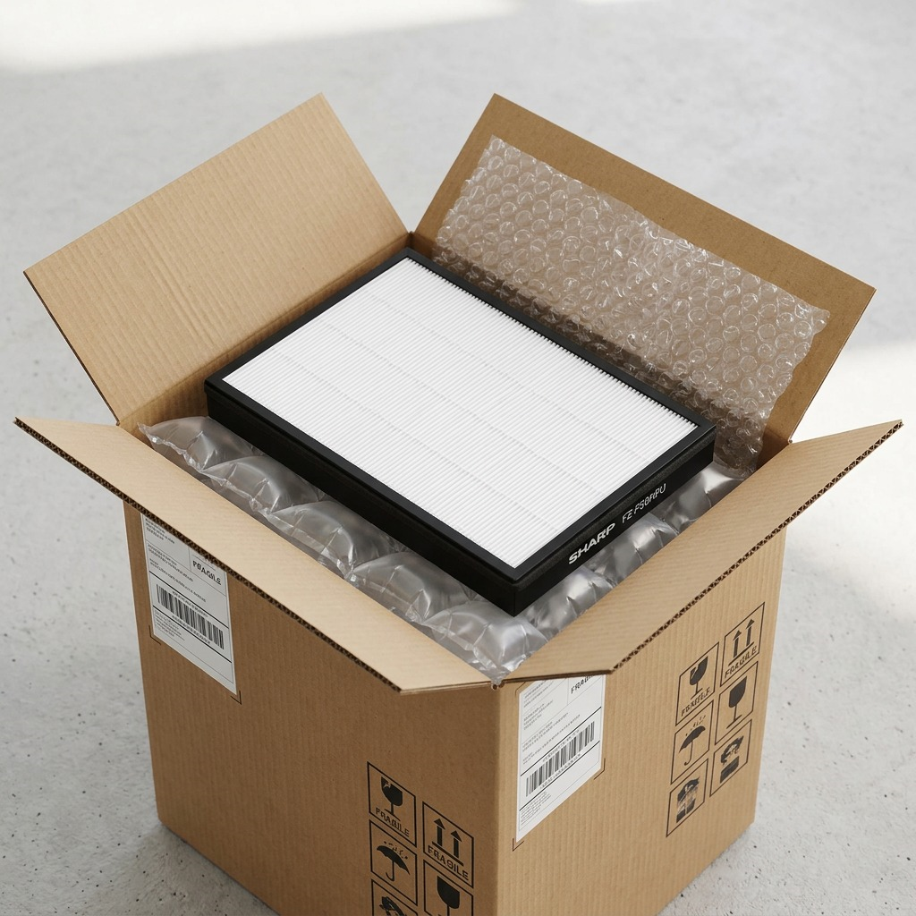 Sharp FZ-F50HFU True HEPA 2-in-1 Replacement Filter - High - Efficiency Deodorizing for FP-F50UW Purifiers