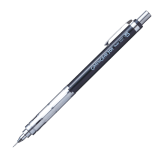 GraphGear 300 Mechancial Drafting Pencil (0.5mm), Black Accents