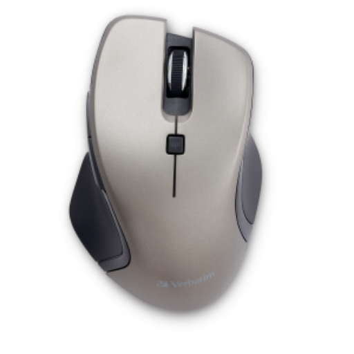 Verbatim USB-C Wireless Blue LED Mouse – Graphite (70245)