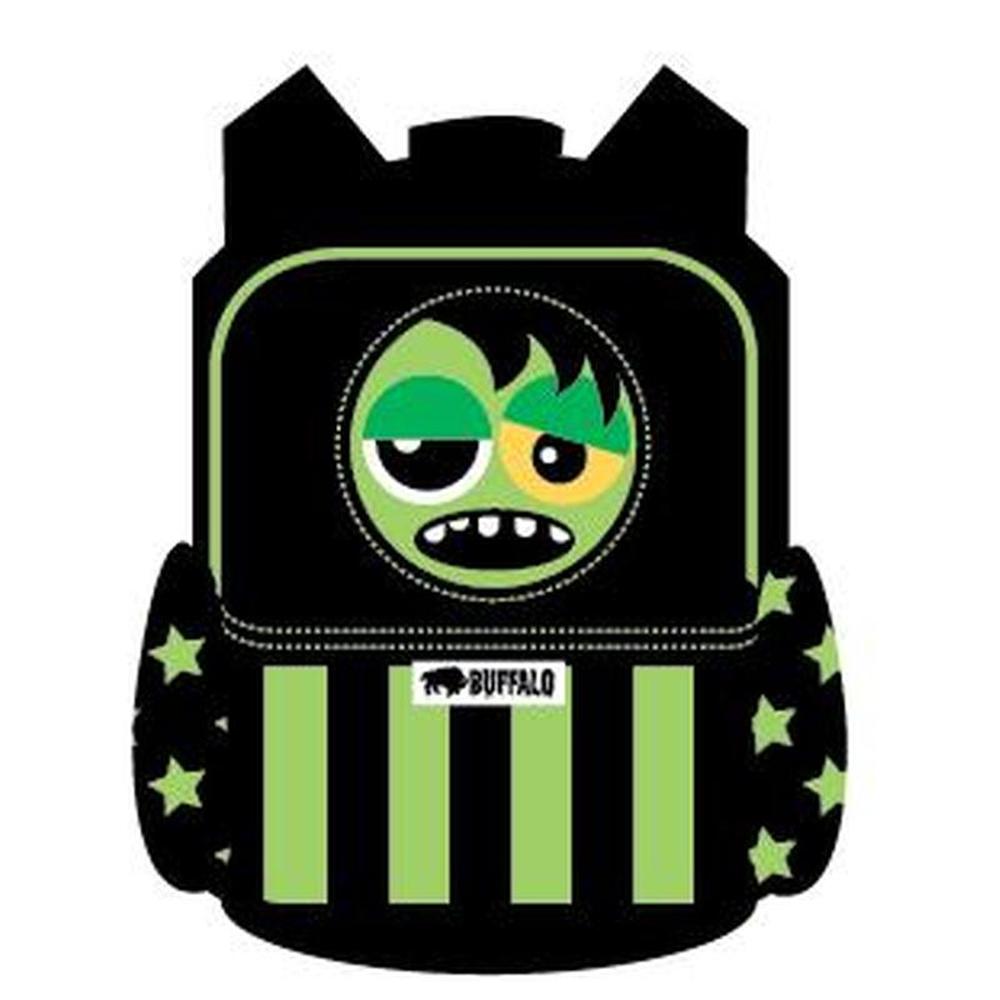 Buffalo Monster-Print Backpack with Padded Straps