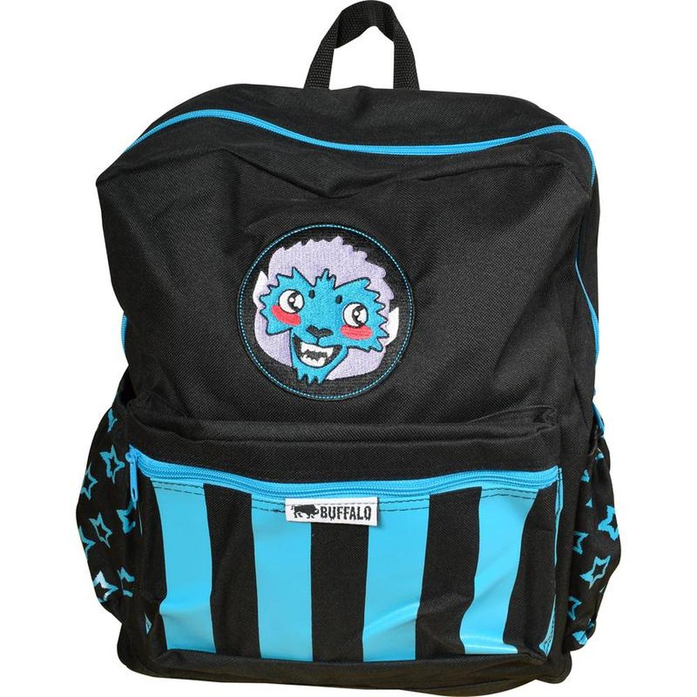 Buffalo Monster-Print Backpack with Padded Straps