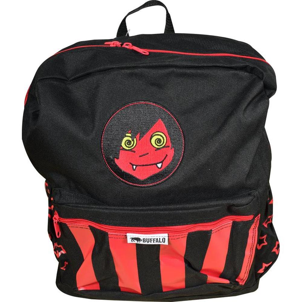 Buffalo Monster-Print Backpack with Padded Straps