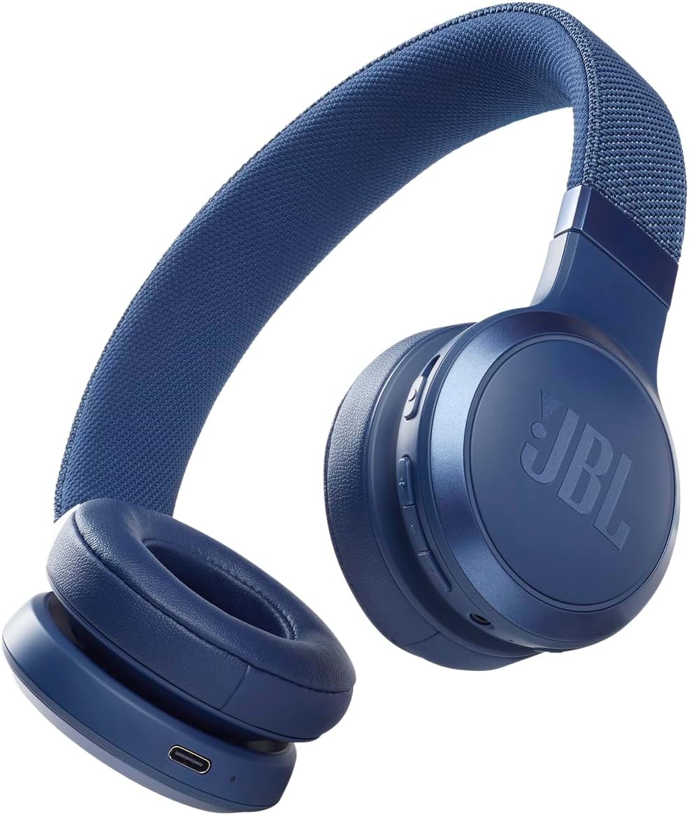 JBL Live 460NC Casque supra-auriculaire sans fil avec suppression du bruit longue durée de vie et commande vocale