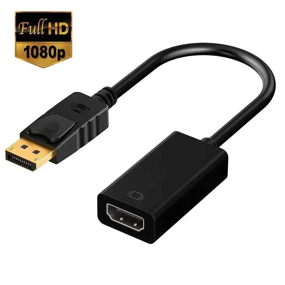 Adaptateur DisplayPort vers HDMI HD 1080P