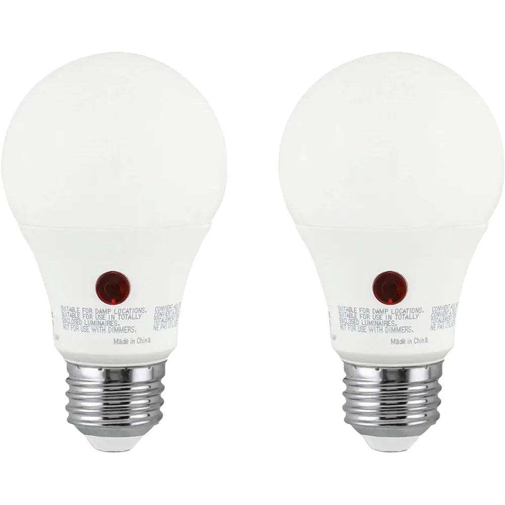 Ampoule LED A19 9W 3000K crépuscule à l'aube - 2/pqt