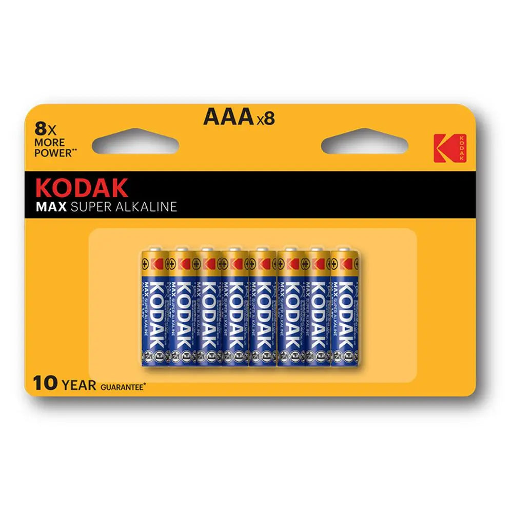 Batterie alcaline AAA longue durée - 8/pqt
