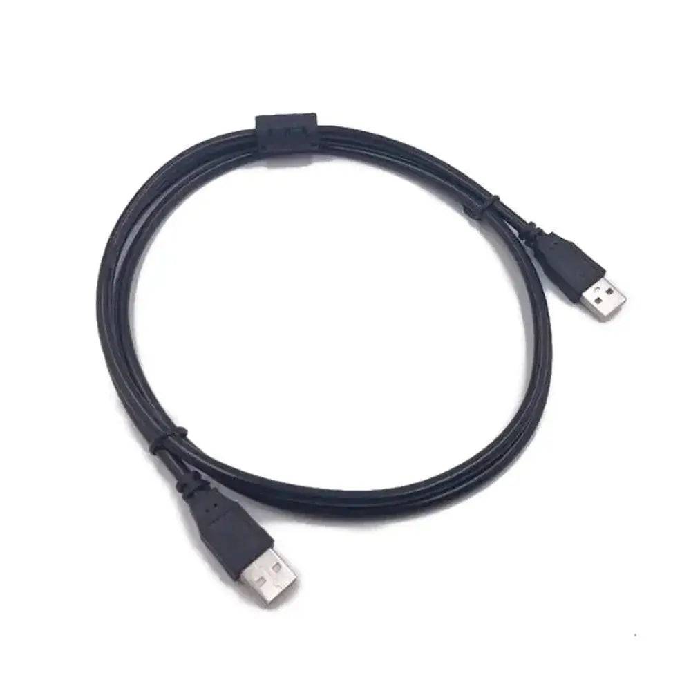 Câble USB 2.0 noir Mlink mâle A à mâle A