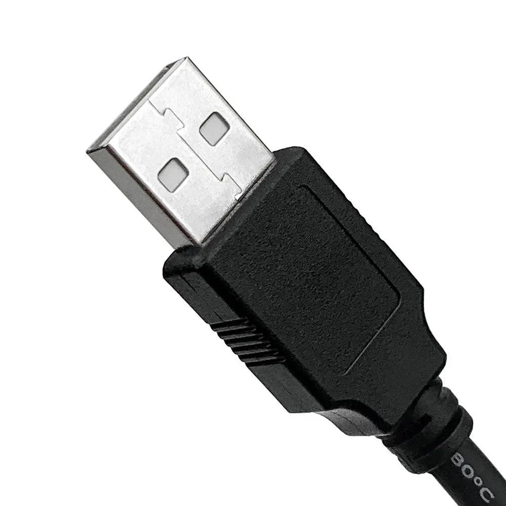 Câble USB 2.0 noir Mlink mâle A à mâle B