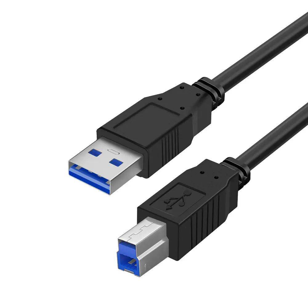 Câble USB 3.0 noir mâle A à mâle B