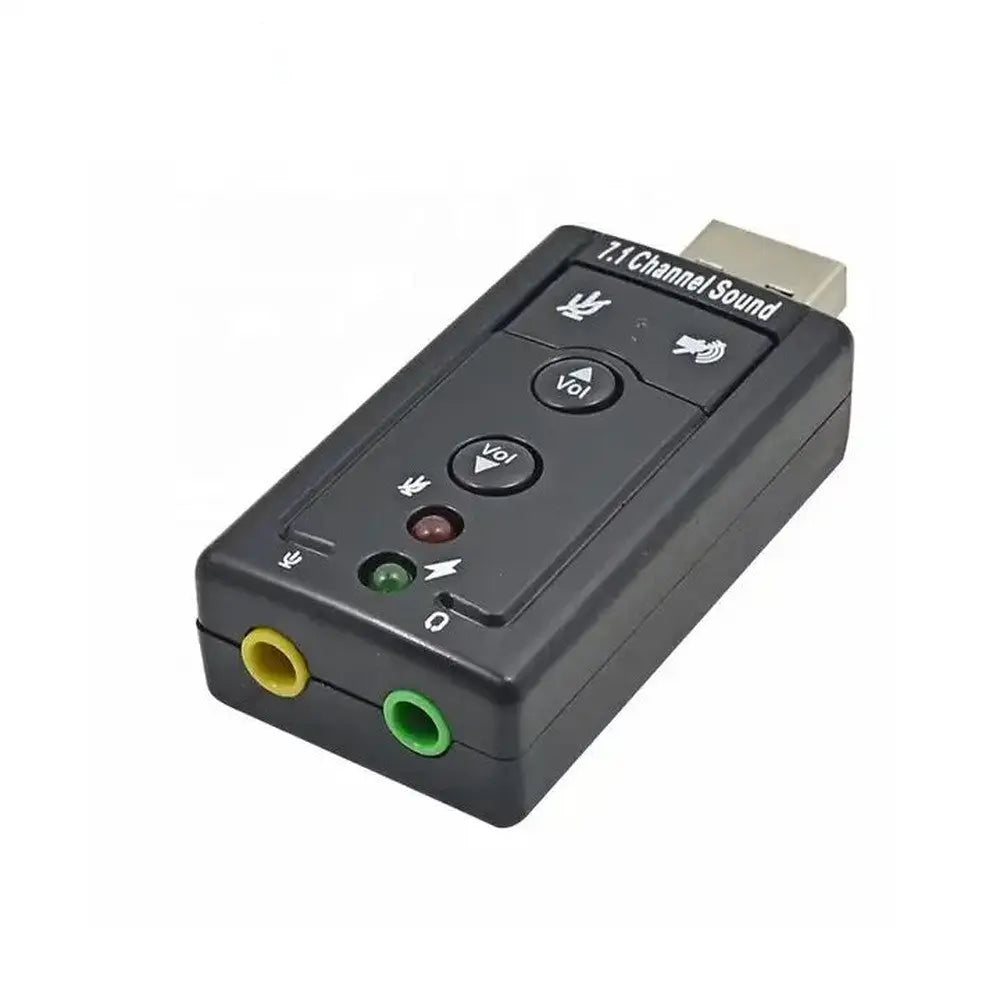 Carte Son Surround USB 7.1 Mlink: Son Surround Immersif et Contrôle Facile