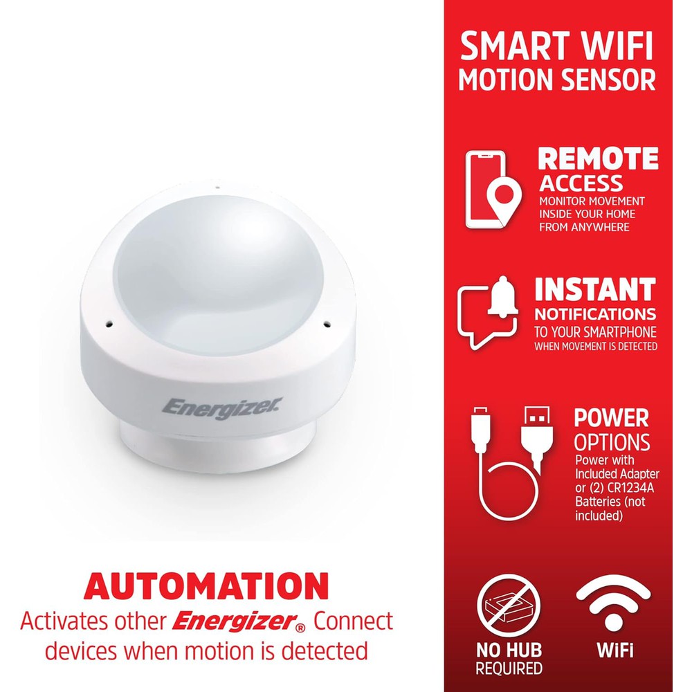 Détecteur de mouvement intelligent avec prise