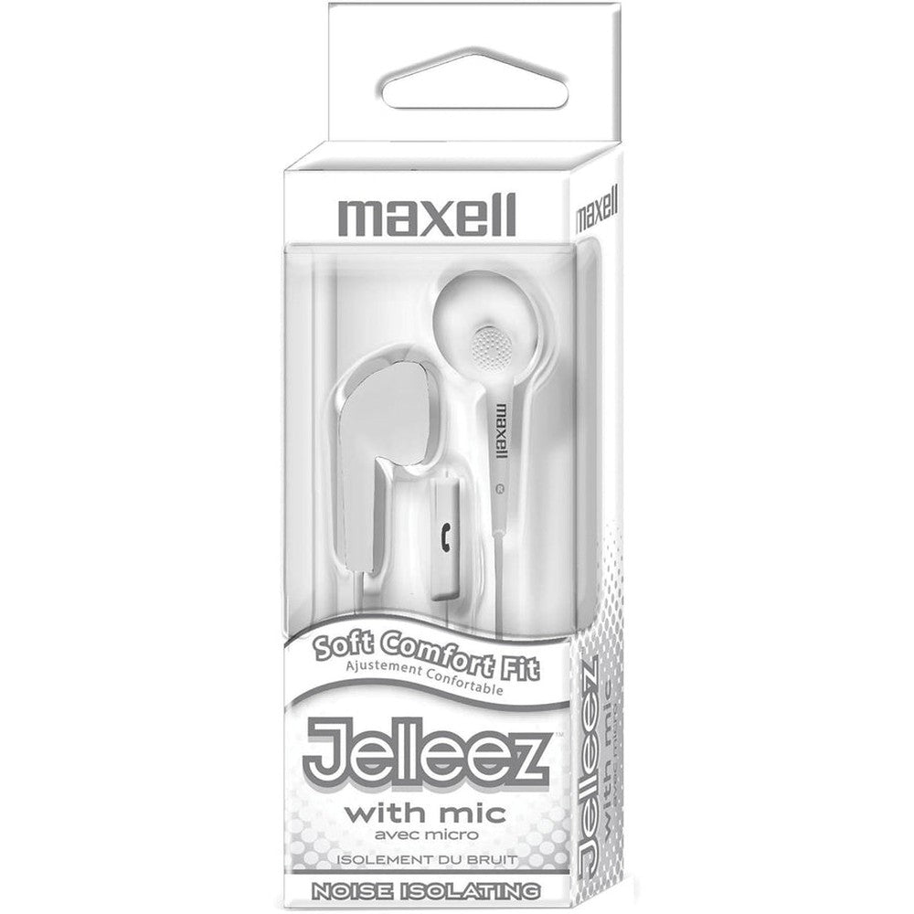 Écouteurs Maxell Jelleez blanc avec Micro