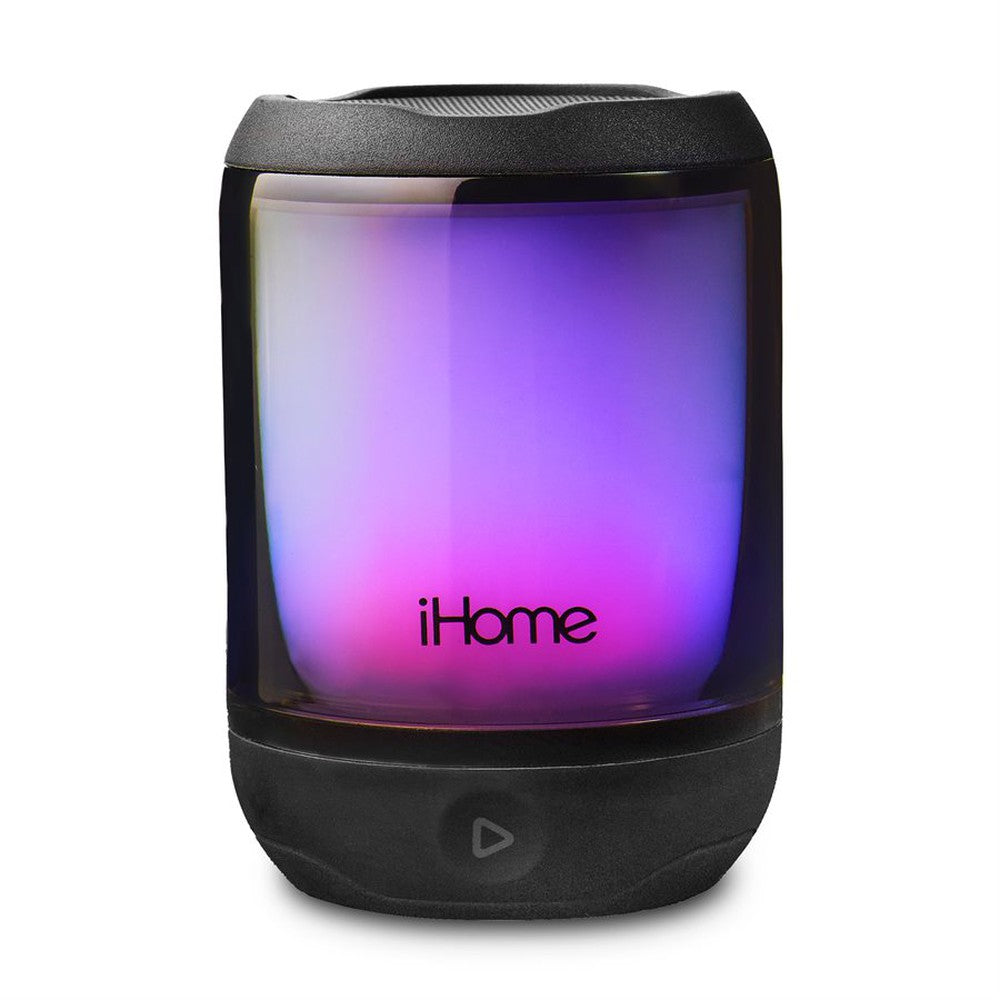 Mini haut-parleur iHome PlayGlow Bluetooth étanche à l'eau