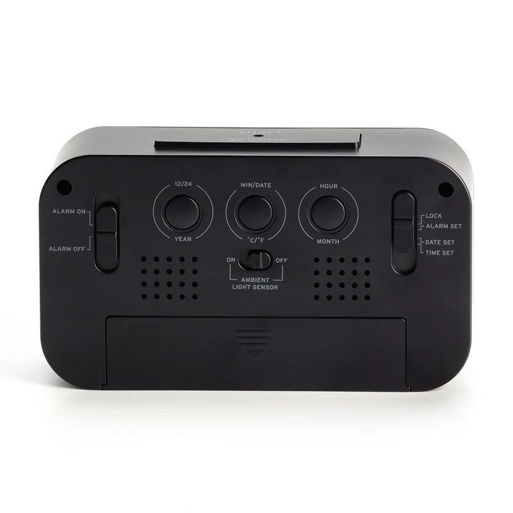 Réveil-matin Timex avec grand écran, sans fil et portable