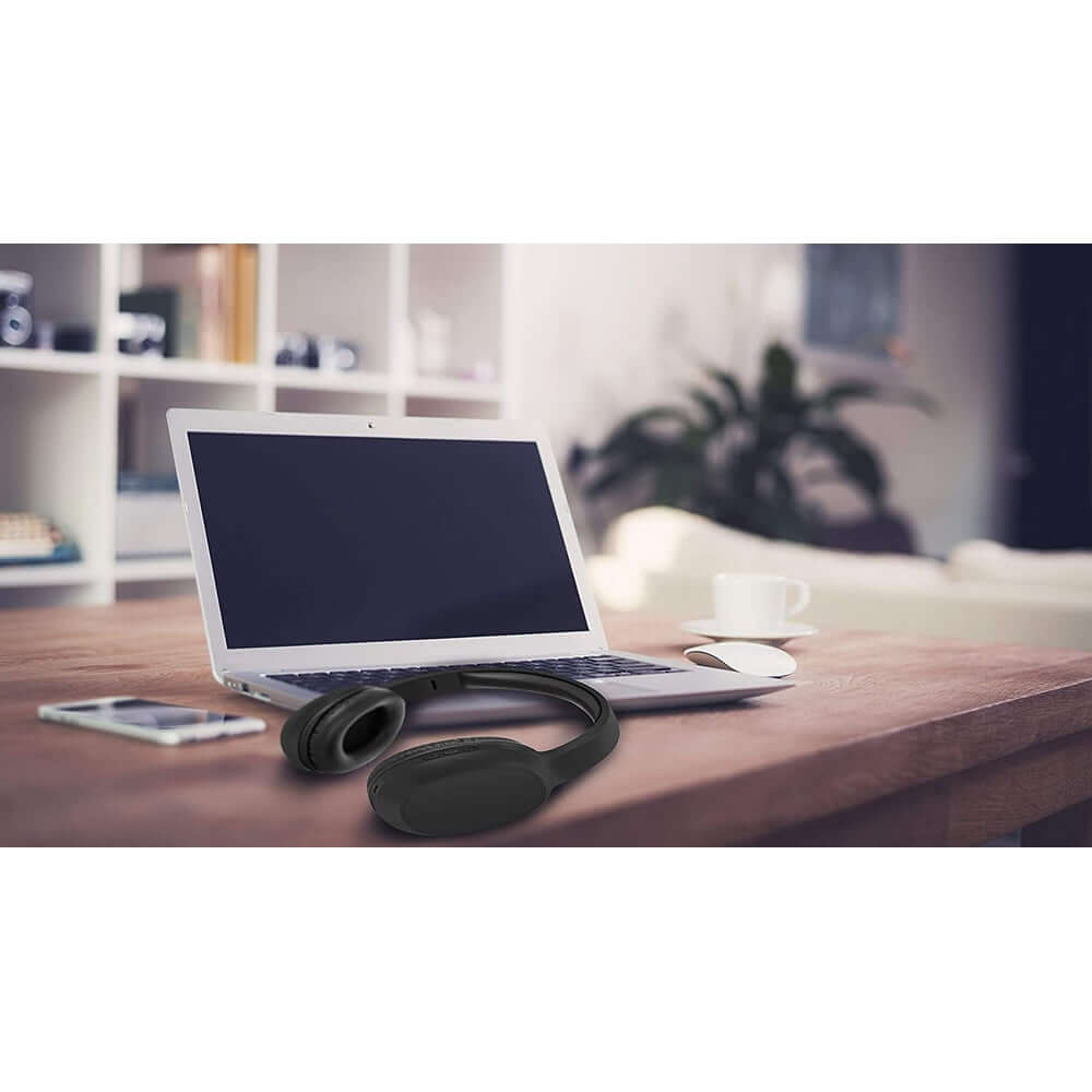 Casque d'écoute Bass 13 avec Bluetooth & micro - noir
