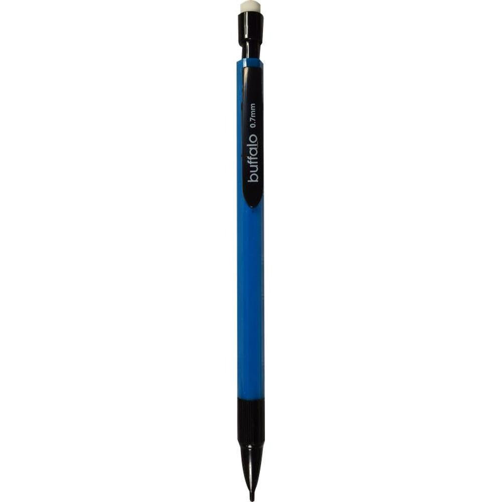 Buffalo Mechanical Pencils 0.7mm - Pack of 3 with Refills