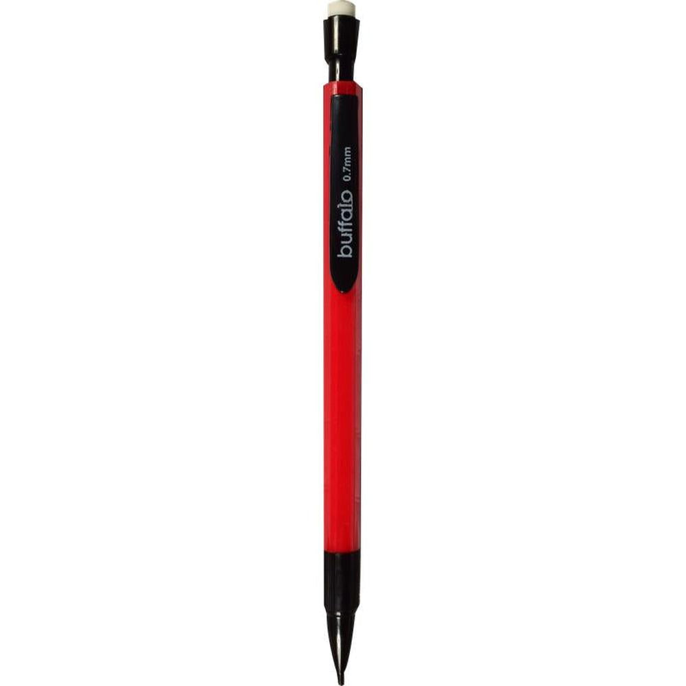 Buffalo Mechanical Pencils 0.7mm - Pack of 3 with Refills