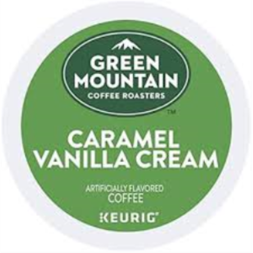 COFFEE-K CUP GREEN MOUNTAIN CARAMEL VANILLA CREAM, 06700 24/BX