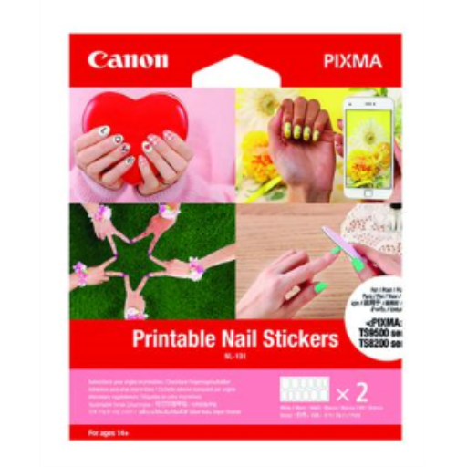 NL-101 Printable Nail Stickers (2 sheets/pack)