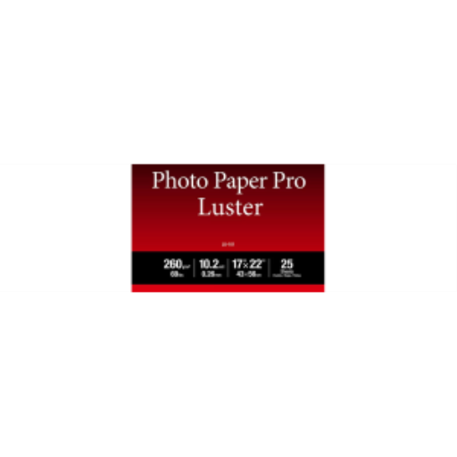 LU-101 17x22 Photo Paper Pro Luster (25 sheets/pack)