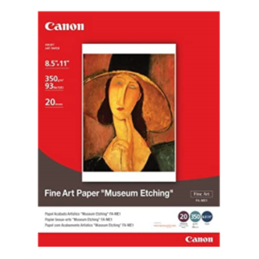 FA-ME1 8.5" x 11" Fine Art Paper Museum Etching (20 sheets/pack)