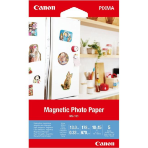 Canon MG101 4x6 Magnetic Photo 5 Pack