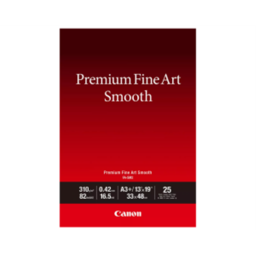 Canon FA-SM2 Premium Fine Art Smooth, A3+/13X19 (25 sheets/pack)
