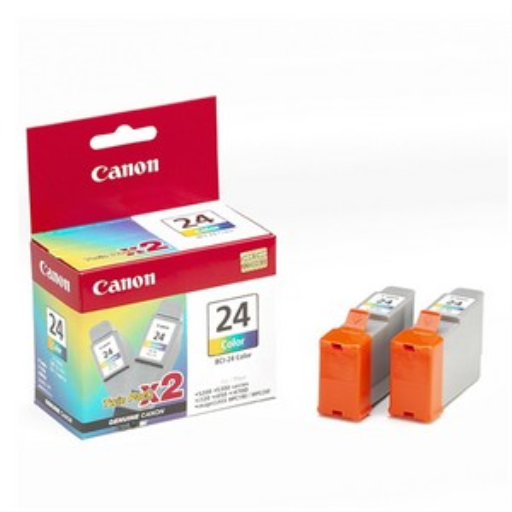 BCI-24 Colour Twin Ink Pack