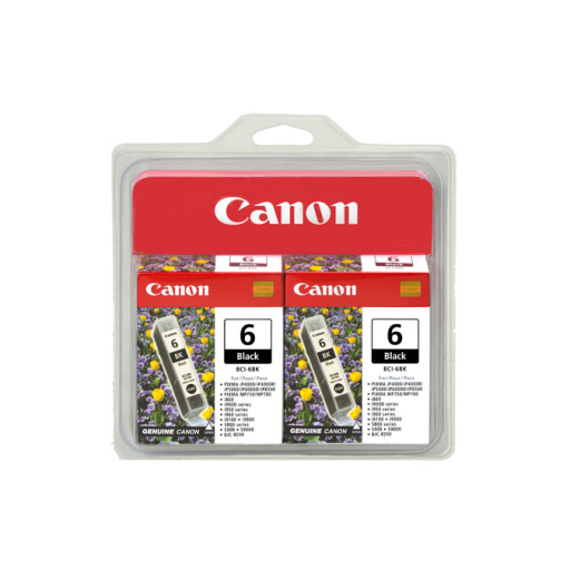 BCI-6 Black Twin Ink Value Pack