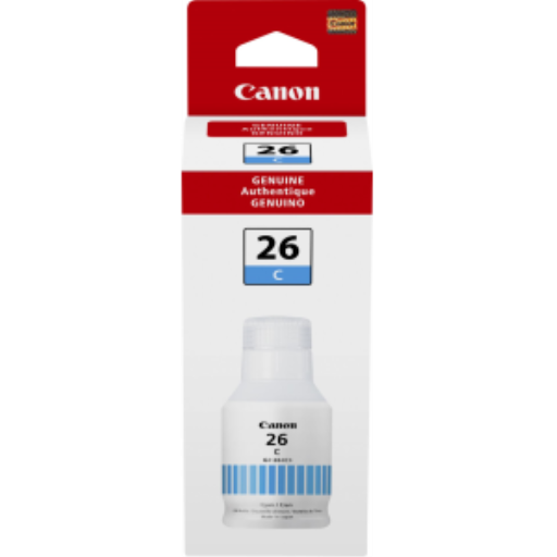 Bouteille d'encre GI-26 Cyan