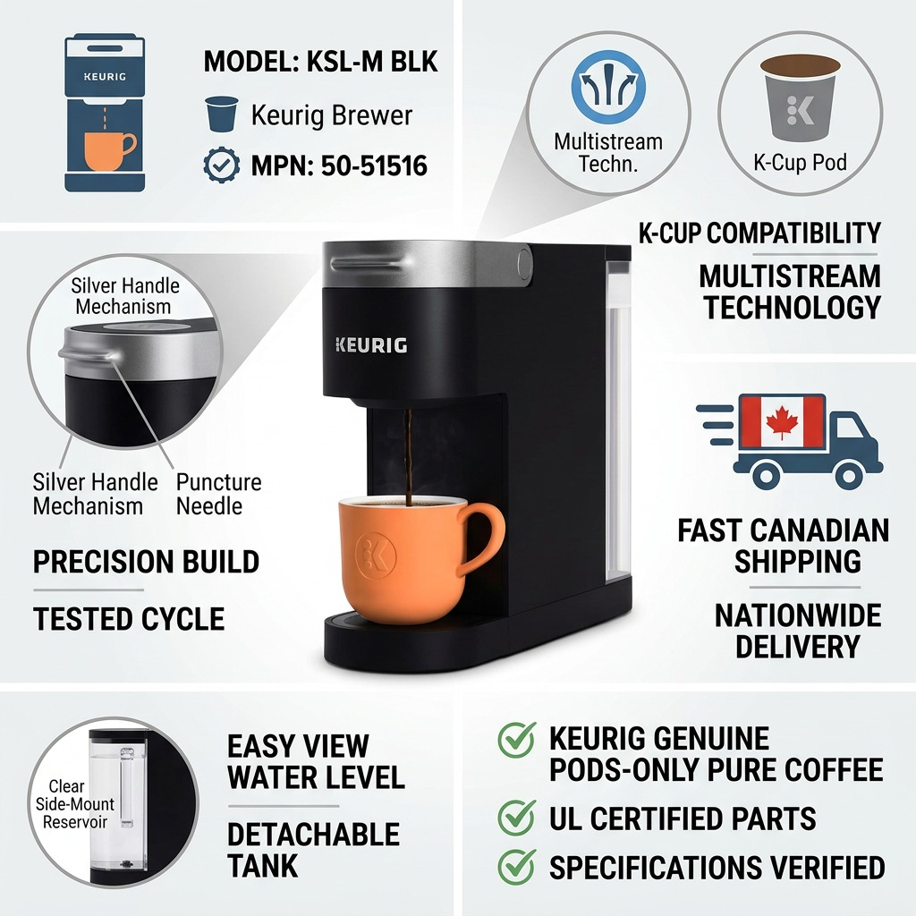 Keurig Brewer - Keur Brwr Kslm Black Mltstrm Ca